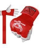 Buy Beast Rage Boxing Bandages - 75cm Padded Elastic MMA Wraps for Fast Boxing Training Muay Thai & UFC - Red | Men's Women's & Children's Sizes - Buy Online on GoSupps.com