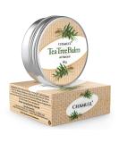 TEA TREE OIL BALM -100 All Natural  Great Cream for Soothing Skin Irritations like Eczema Psoriasis Rashes Jock Itch Folliculitis Acne Itches Dry Chapped Skin Heels Cuticles Hemorrhoids Saddle Sores and more - Buy Online on GoSupps.com