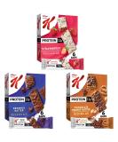 Kellogg's Special K Protein Bars - Meal Replacement Bulk Protein Snacks - 18 Bars Variety Pack - 28.5oz Case - Buy Online on GoSupps.com