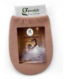 Moroccan Kessa Hammam Spa Scrubbing Glove - Original Two-Layered Design, Superior Quality (Apricot) - Buy Online on GoSupps.com