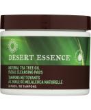Natural Tea Tree Oil Facial Cleansing Pads - 50 Pads for Clear Skin | International Shipping Available - Buy Online on GoSupps.com