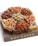 Holiday Nuts Gift Basket - Fresh Sweet & Salty Dry Roasted Gourmet Nuts Gift Basket - Fantastic Food Gift Basket for Men, Birthday, Women, Family, Adults, Christmas, Thanksgiving, Fathers Day, Mothers Day B. Large - Buy Online on GoSupps.com
