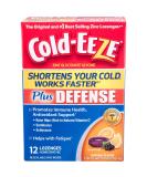 Cold-EEZE Plus Defense Cold-Shortening Lozenges 12 Count - Citrus Elderberry Flavor (Pack of 1) - Buy Online on GoSupps.com