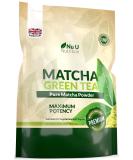 Matcha Green Tea Powder - 250g Double Size Pouch - 100 Servings - Vegan & Vegetarian - Culinary Grade - For Smoothies Drinks & Baking - Buy Online on GoSupps.com