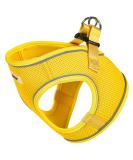 Bunty Medium Dog Harness & Puppy Harness - Durable Lightweight Design Breathable Comfy Padded Reflective Trim - Anti Pull Dog Harness Medium Lead Attachment Easy Fit - Yellow Medium Yellow - Buy Online on GoSupps.com