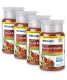 Teteseept Meeressalz Back & Shoulder - Soothing Sea Salt Bath for Relaxation & Muscle Relief with 6 Essential Oils - 4 x 600g | International Shipping - Buy Online on GoSupps.com