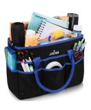 Large Multi-Functional 600D Nylon Artist Tote Bag with 16 Pockets - Blue | Perfect for Art, Craft, Sewing, Make-up, School, Medical & Office Supplies - Buy Online on GoSupps.com