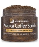 M3 Naturals Arabica Coffee Body Scrub with Collagen & Stem Cell - 12 oz Scrubber for Skin Care, Cellulite, Fine Lines & Stretch Marks - Buy Online on GoSupps.com