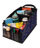 Lusso Gear Car Seat Organizer - 9 Compartment Front/Backseat Storage for Toys, Books, Games & More - Planets Design - Buy Online on GoSupps.com