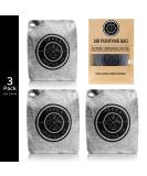 Air Purifying Charcoal Bag - Triple 200g Odor Eliminator & Natural Deodorizer for Home | Eco-Friendly Shipping Worldwide - Buy Online on GoSupps.com