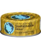 Sustainable Seas Tuna Chunk Light in Water - 5 oz | Eco-Friendly Seafood - Buy Online on GoSupps.com