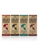 Arlo's Beard Oil 4 Pack - Nourishing Argan Tea Tree Vitamin E & Coconut | Premium Grooming for Men - Buy Online on GoSupps.com