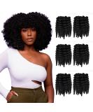 Darling Flexi Rod Curls Crochet Hair Extensions 14 Inch - Natural Soft Texture Fluffy Wand Curl 1B (Pack of 3) - Buy Online on GoSupps.com