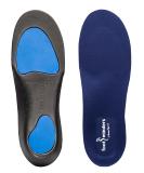 Footminders Comfort Orthotic Arch Support Insoles (Pair) - Large Men 9-11 Women 10-12 - Relieve Foot Pain from Flat Feet & Plantar Fasciitis - Buy Online on GoSupps.com
