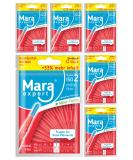 Interdental brushes - brushes for interdental spaces by Mara Expert |0.5 mm ISO 2 fine |6x32interdental brush red |Standard dental brushes - Buy Online on GoSupps.com