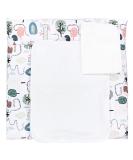 Tuptam Wrap Edition - 2 Terry Trains Model Mar02579 | Hedgehog in the Forest/Mint | 65x75 cm - International Shipping Available - Buy Online on GoSupps.com