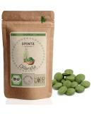Spintz 500 Pcs Bio Chlorella Tablets - 100% Vegan & Sustainably Packaged | 500mg/tab | Plastic-Free Superfood - Buy Online on GoSupps.com