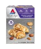 Atkins Endulge Peanut Caramel Cluster Bars - Keto-Friendly Snack 16 Bars with Rich Nougat & Savory Peanuts - Buy Online on GoSupps.com