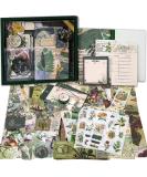 Vintage Botanical Scrapbooking Kit for Bullet Journal | A6 Grid Notebook & DIY Journaling Supplies | Birthday Craft Gift for Teen Girls & Women - Buy Online on GoSupps.com