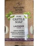 Pure Castile Soap with Lavender & Olive Oil - 5oz | Premium Natural Soap for Healthy Skin | International Shipping Available - Buy Online on GoSupps.com