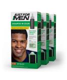 Just For Men Shampoo-In Color (Formerly Original Formula) - Pack of 3 Jet Black H-60 with Keratin and Vitamin E for Stronger Hair - Buy Online on GoSupps.com