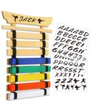 Winartton Bamboo Karate Belt Display Rack  8 Belts Taekwondo Belt Display with Stickers  Martial Arts Belt Display  No Assembly Required  Belt Holder Gift for Kids and Adults - Buy Online on GoSupps.com
