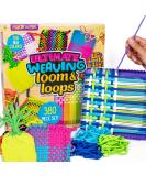 Made By Me Ultimate Weaving Loom, Includes 378 Craft Loops & 1 Weaving Loom with Tool, Makes 25 Projects, 9 Rainbow Colors of Weaving Loops, Hook & Loop Potholder Kit, DIY Weaving Kit - Buy Online on GoSupps.com