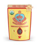 Rooibos Rocks Organic Loose Leaf Rooibos Tea - 16oz | Caffeine-Free South African Herbal Tea | Immunity Boosting Red Bush Tea - 1lb Pack - Buy Online on GoSupps.com