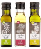  lm hle Solling Organic Vinegar & Oil Set - Elderflower Balsamic & Hazelnut Oil (3 x 100 ml) - International Shipping Available - Buy Online on GoSupps.com