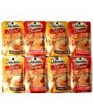 Delectables Lickable Treats Senior 15yrs+ Variety Bundle for Cats - 8 Pouches, Two Flavors, 1.4 oz Each - Buy Online on GoSupps.com