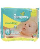Pampers Swaddlers Diapers Newborn (Up to 10 lbs) 20 Count - Pack of 1 | Old Version - Buy Online on GoSupps.com