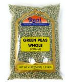 Rani Green Peas Whole Dried 4lbs - Perfect for Mushy Peas | All Natural Vegan Gluten Friendly | USA Product - 1 Pack - Buy Online on GoSupps.com