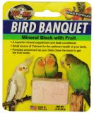Zoo Med 26384 Bird Banquet Fruit Mineral Block, 1 Oz/Small - Buy Online on GoSupps.com