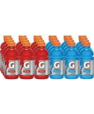 Gatorade Thirst Quencher Variety Pack 12oz (Pack of 24) - Fruit Punch & Cool Blue Flavors - Buy Online on GoSupps.com