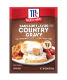McCormick Sausage Flavor Country Gravy Mix 2.64 oz - Pack of 8 - Buy Online on GoSupps.com