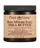 4 oz African Shea Butter Raw Unrefined Organic Grade A - DIY Body Lotion Cream Soap Making Supplies - Eczema Psoriasis Aid Stretch Mark Relief - Buy Online on GoSupps.com