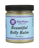 Wiseways Herbals Beautiful Belly Balm 8oz - Natural Pregnancy Skincare Solution - Buy Online on GoSupps.com