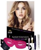 Eyelash Extensions Aftercare Kit Sealant Brush Spoolie & 3D Sleep Mask | Protect Volume Lashes PINK Lash Bra - Buy Online on GoSupps.com