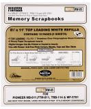 Postbond Top Loading Page Protectors 8.5X11 - 5 Pack with White Inserts - Buy Online on GoSupps.com