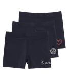 Lucky & Me Ella Girls Dance Shorts 3-Pack | Gymnastics & Dancewear | Multicolor | Size 7-8 Years | Black - Buy Online on GoSupps.com