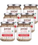 Jovial Organic Cannellini Beans - Non-GMO, Gluten-Free, High Protein & Fiber - 13 oz (6 Pack) | Product of Italy - Buy Online on GoSupps.com