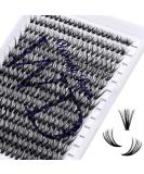 300PCS DD Curl 40D 0.07mm Cluster Lashes Extension - DIY Eyelash Extensions Kit - Mixed Lengths 8-16mm - Wide Stem Individual Eyelashes - Full Set for Home Use - Cluster-40D-0.07-DD-MIX8-16 RR-8-16mm - Buy Online on GoSupps.com
