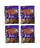 Mingua Beef Jerky Cajun-Seasoned - Nitrite-Free Spicy Beef Jerky - 100% US Beef, Four 3.5-Ounce Bags Spicy 14 Ounce (Pack of 4) - Buy Online on GoSupps.com