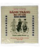4 Packs Three Ladies Spring Roll Rice Paper Wrappers (Square 22cm) - Buy Online on GoSupps.com