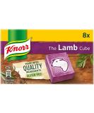 Knorr Gluten-Free Lamb Stock Cubes - 8x10g for Rich Lamb Flavor in Your Dishes - Buy Online on GoSupps.com