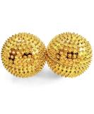 Buy 2x DBT Skills Hedgehog Balls | Magnetic High Stress Acupressure Balls for Stress Relief Massage & Mobility | Gold 47mm - Buy Online on GoSupps.com