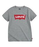 Levi's Kids LVB S/S Batwing Tee - Baby Boys 12 Months - Grey Heather - Buy Online on GoSupps.com