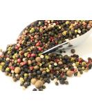 Mixed Peppercorns - Five Pepper Mix Whole Peppercorns Black White Green Red Peppercorns and Allspice 500g - Buy Online on GoSupps.com