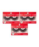 i-Envy 3 Pairs False Eyelashes 3D Glam Collection - Multi-Angle & Extreme Volume Lashes - Buy Online on GoSupps.com