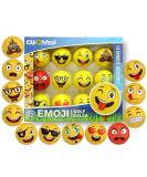Oji-Emoji Premium Emoji Golf Balls 12-Pack Unique Professional Practice Golf Balls for Golfers Fun Golf Gifts for Men, Women, Dads, and Kids - Buy Online on GoSupps.com
